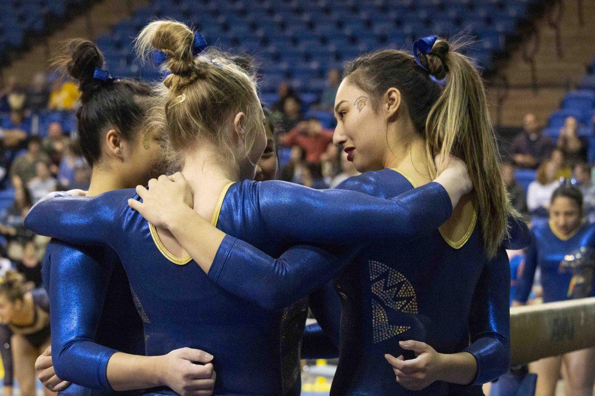 Gymnastics fall short of three-peat, places second in MPSF Championships