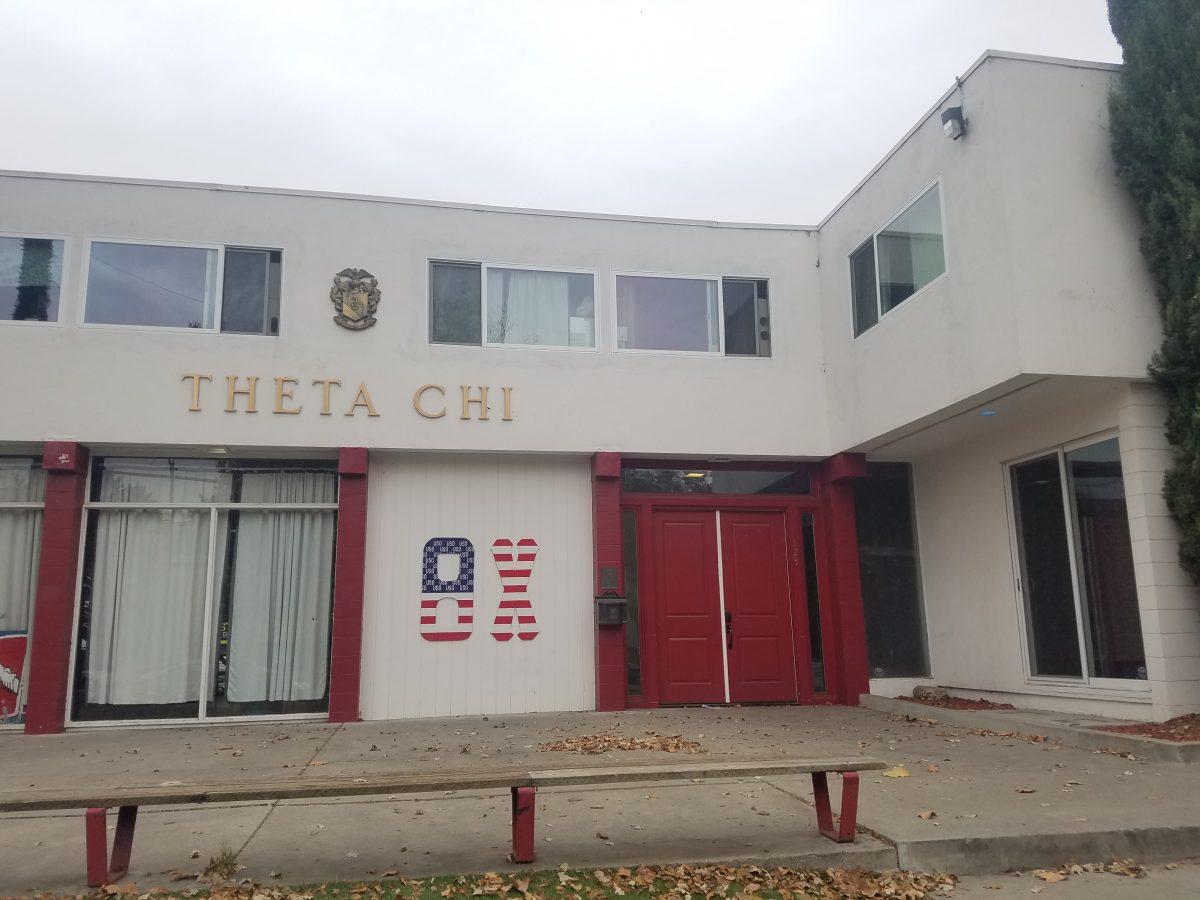 The Theta Chi Gamma Xi house on Greek row. Photo by: Christian Trujano/Spartan Daily