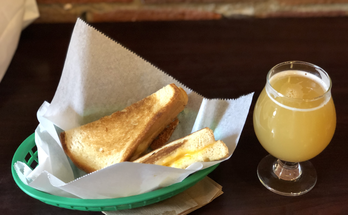 Beer and grilled cheese? Sign me up