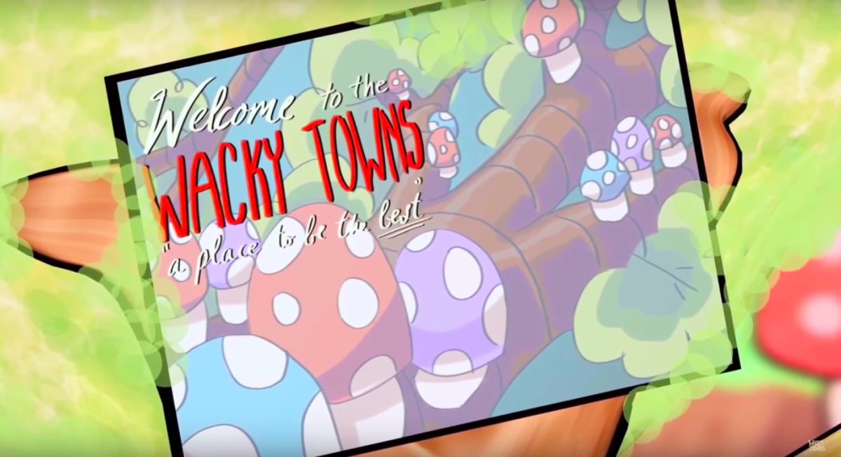 &#8220;Wacky Towns,&#8221; by radio, television and film senior Jonathan Dorais, was initially  inspired by personal experiences working for Little Caesars and Great America. Photo courtesy of Wacky Towns YouTube channel