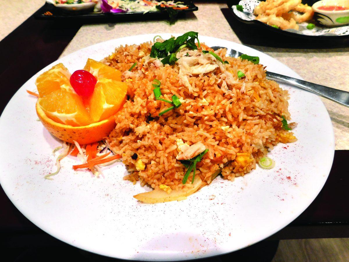 Santi Thai Fusion offers a wide array of colorful dishes that bring Thai flavors to San Jose.