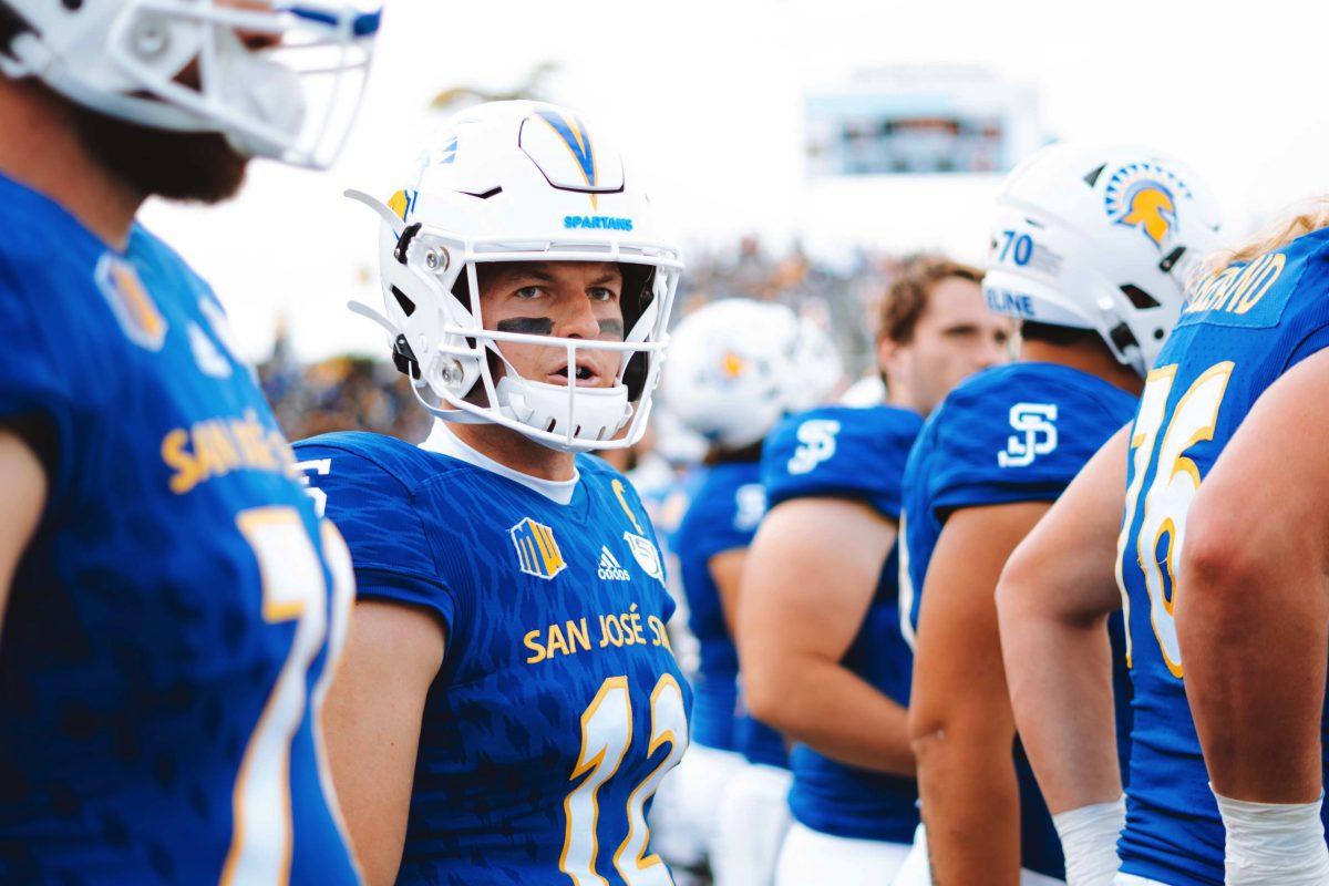 Former SJSU quarterback Josh Love signed a contract with the Los Angeles Rams after the NFL Draft on Saturday. Jesus Tellitud | Spartan Daily Archives 