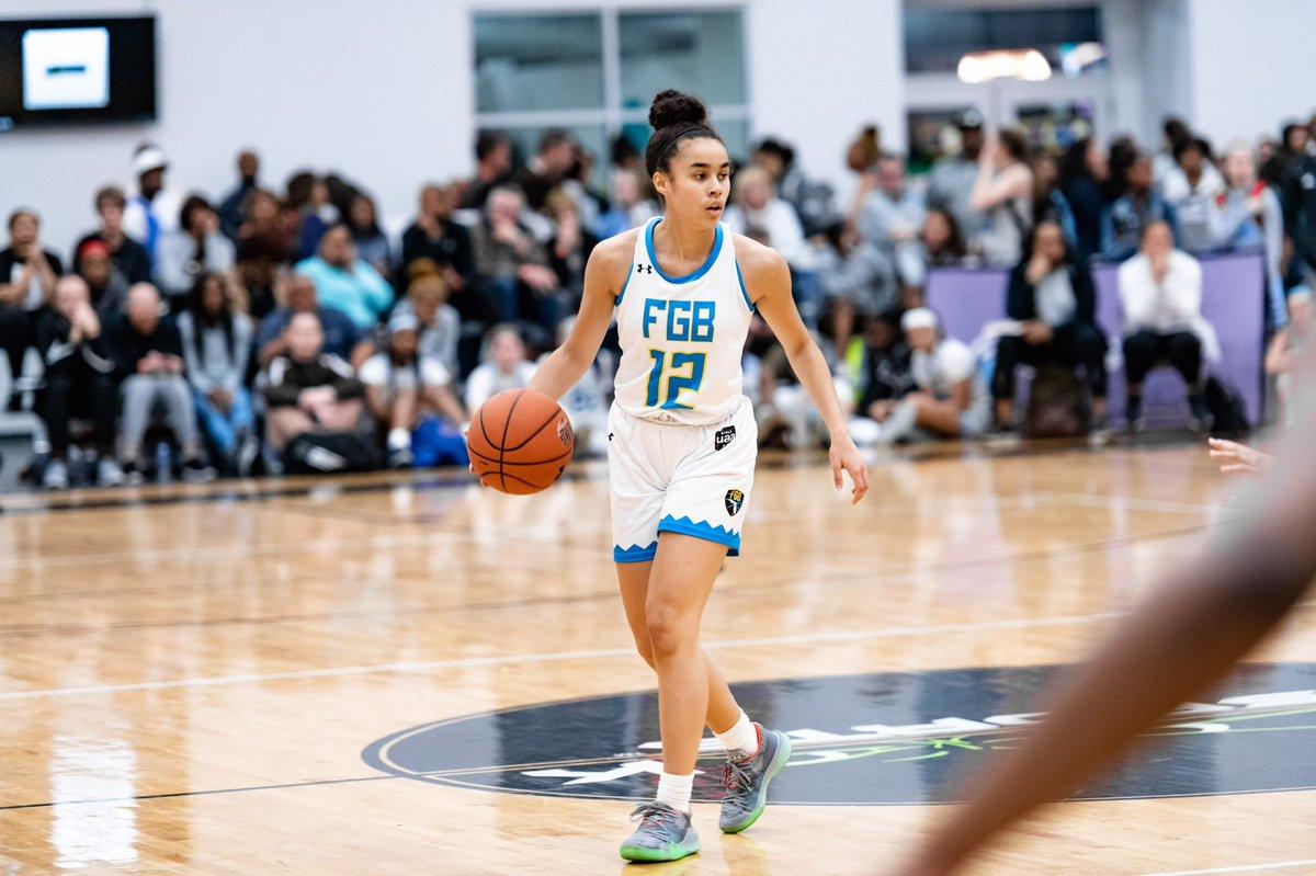 Guard Sophia Jones averaged 25 points per game in her senior year at Cypress Bay High School, helping lead her team to the Florida high school playoffs.