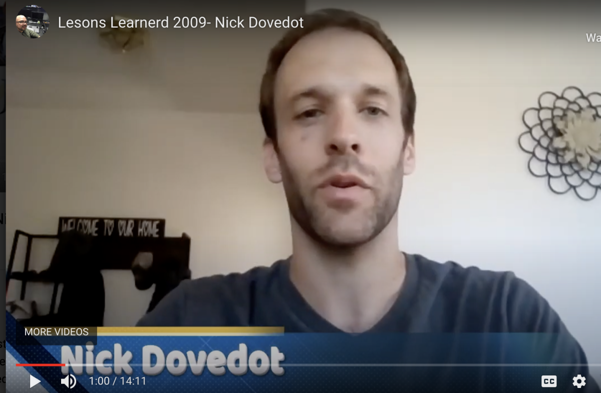 Lesons Learnerd 2009- Nick Dovedot