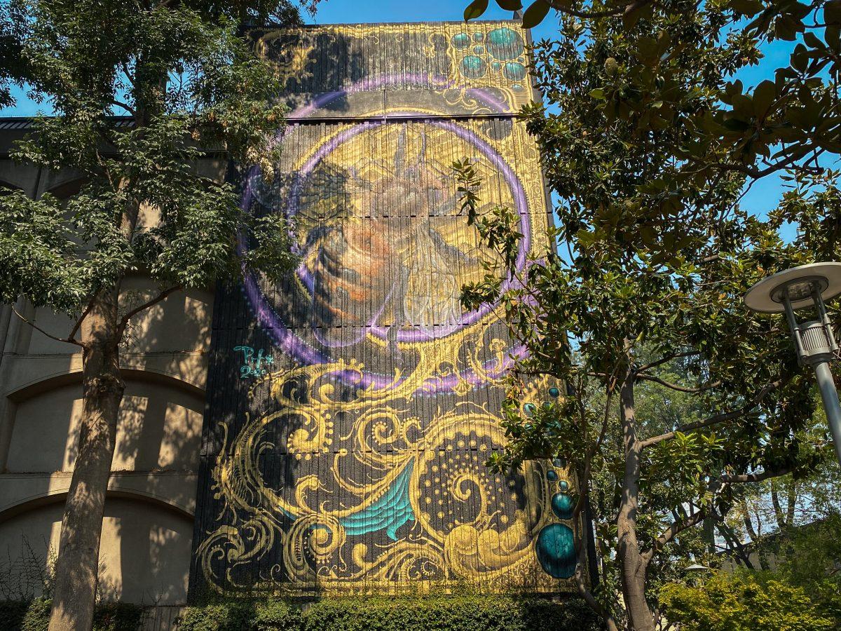 Muralist uses art to seek change
