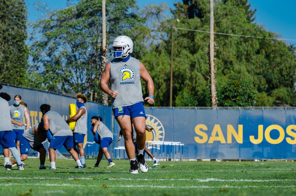 The Mountain West board announced its football teams will return to play Oct. 24, however, it is still waiting for approval from Santa Clara County. Blue Nguyen | Spartan Daily 