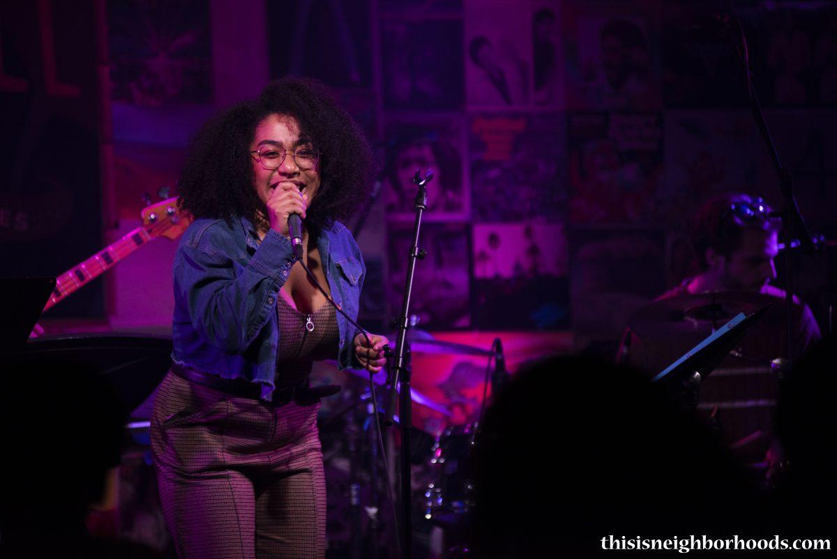 Joy Dawn Hackett performs with her band SlimThic at The Art Boutiki, a downtown music venue on Feb. 20. Photo courtesy of Ani & Catt, LLC.