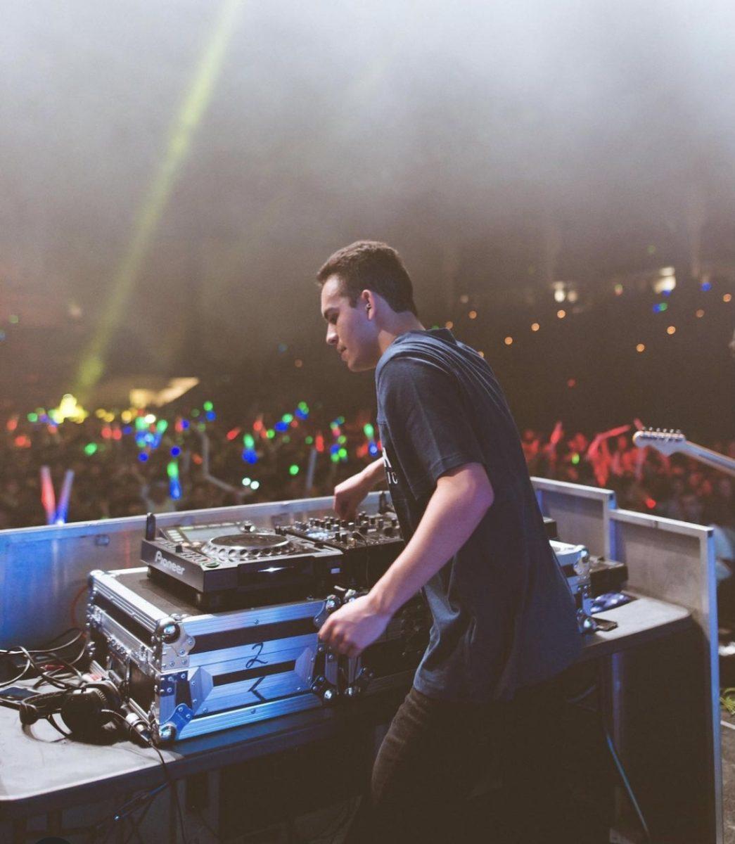Rommel Serrano opens for EDM artist Gryffin under the name Rommii on April 26, 2018.  Photo courtesy of Ben Pham.