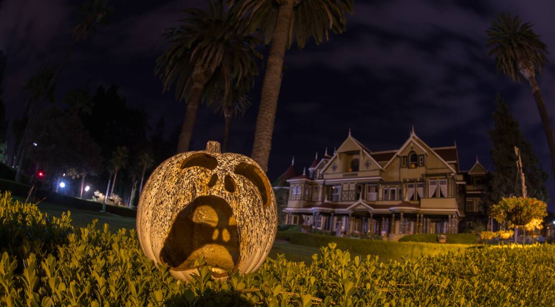 The Winchester Mystery House sold out its self-guided, socially-distant Hallowe&#8217;en Flashlight Tours that were offered from October to Nov. 1. Photo courtesy of Jacob Gospodnetich.