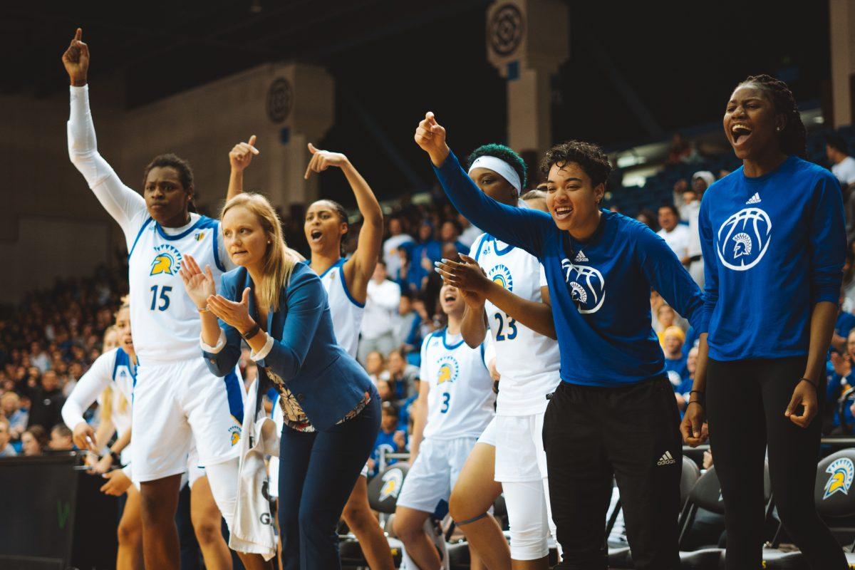 The Mountain West Conference announced the new schedule on Nov. 17 for SJSU&#8217;s women&#8217;s basketball team after the conference modified its 2020-21 regular season schedule. Jesus Tellitud | Spartan Daily Archives. 