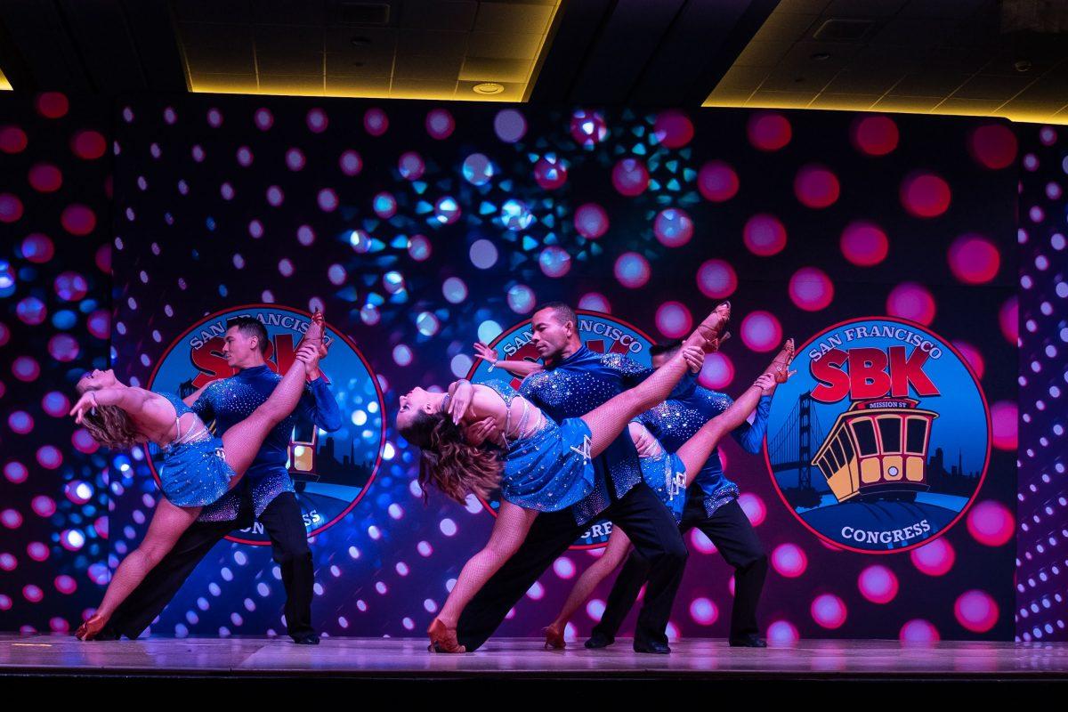 Spartan Mambo dance club members begin their performance at San Francisco Salsa Bachata Kizomba Congress on Nov. 15, 2019. Photo courtesy of McKenna new.