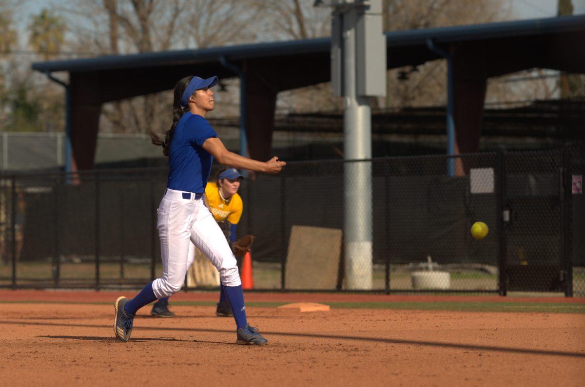 SJSU junior pitcher Jenessa Ullegue is one of the returning players for the Spartans&#8217; roster this season.