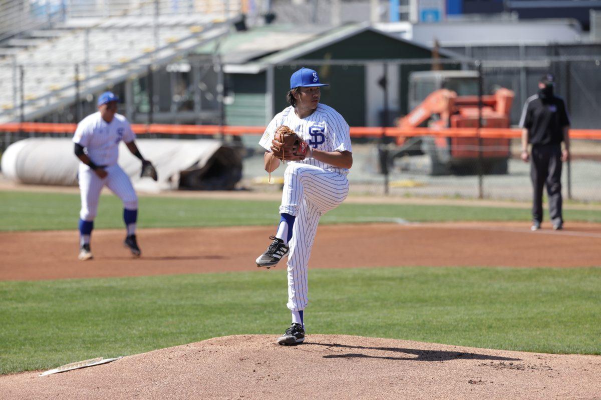 SJSU pitcher Jonathan Clark struck out 11 batters in Saturday&#8217;s 5-0 loss against Creighton University in Omaha. SJSU lost both games in the series.