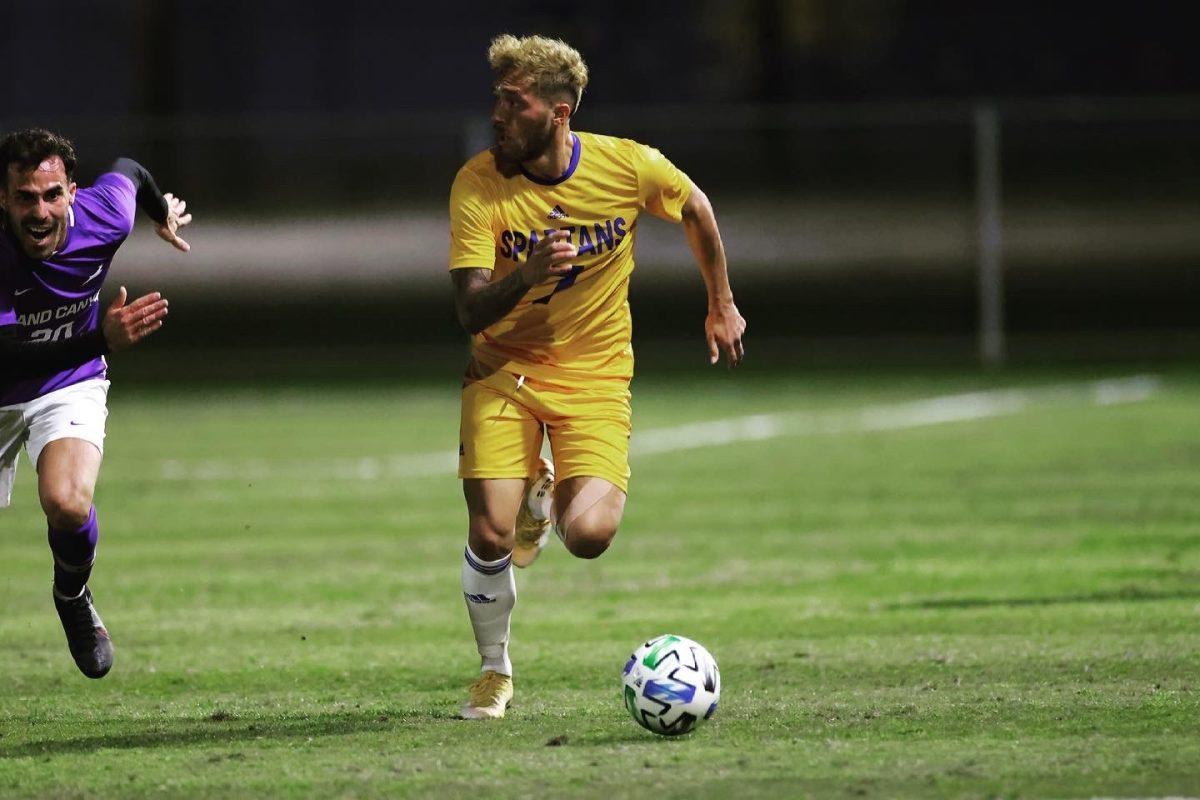 SJSU senior forward Rudi Castro helped the team reach its best season in 21 years with a 5-1-3 record.