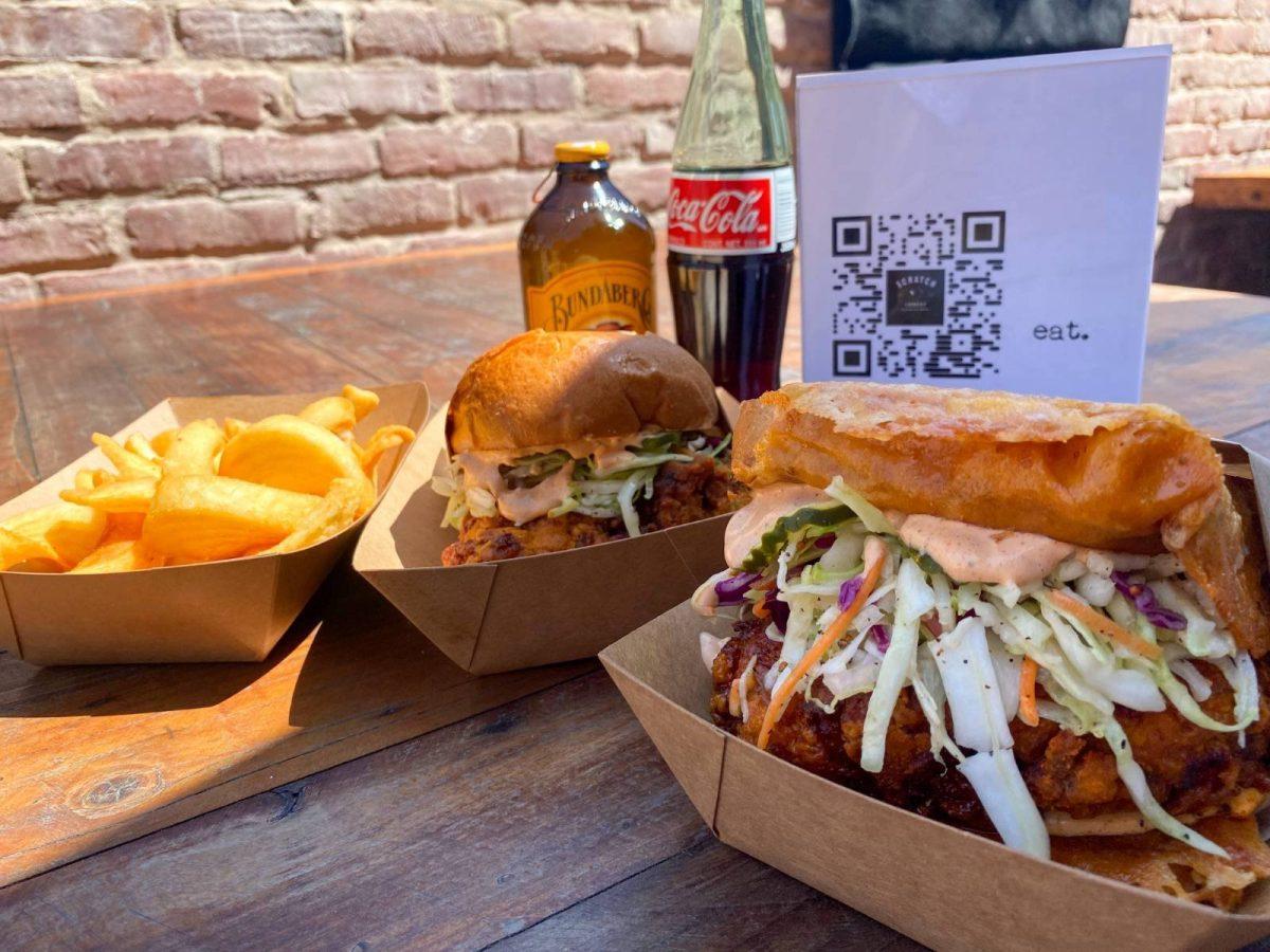 The Nashville Hot Chicken sandwiches are customizable with varying spice levels and bread types. Giorgina Laurel | spartan daily