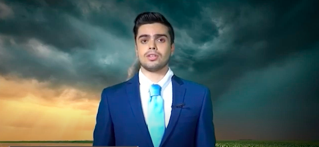 Student Meteorologist Joshua Gilman