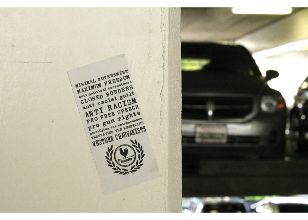 Extremist flyers found on campus