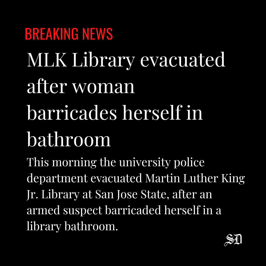 MLK Library evacuated after woman barricades herself in bathroom