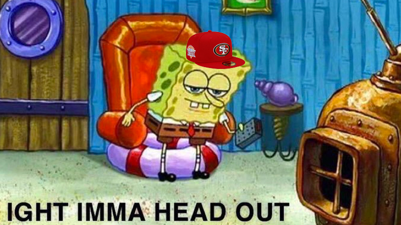 I have officially given up on the 49ers