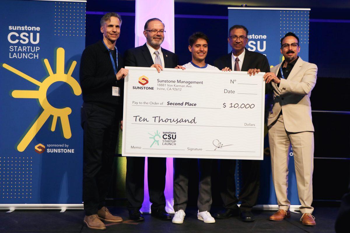 Startup pitch competitors win checks