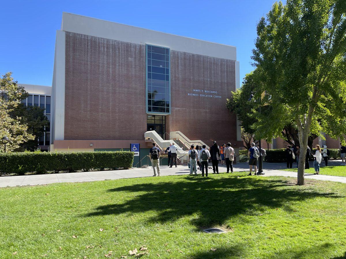 Restroom catches fire on campus