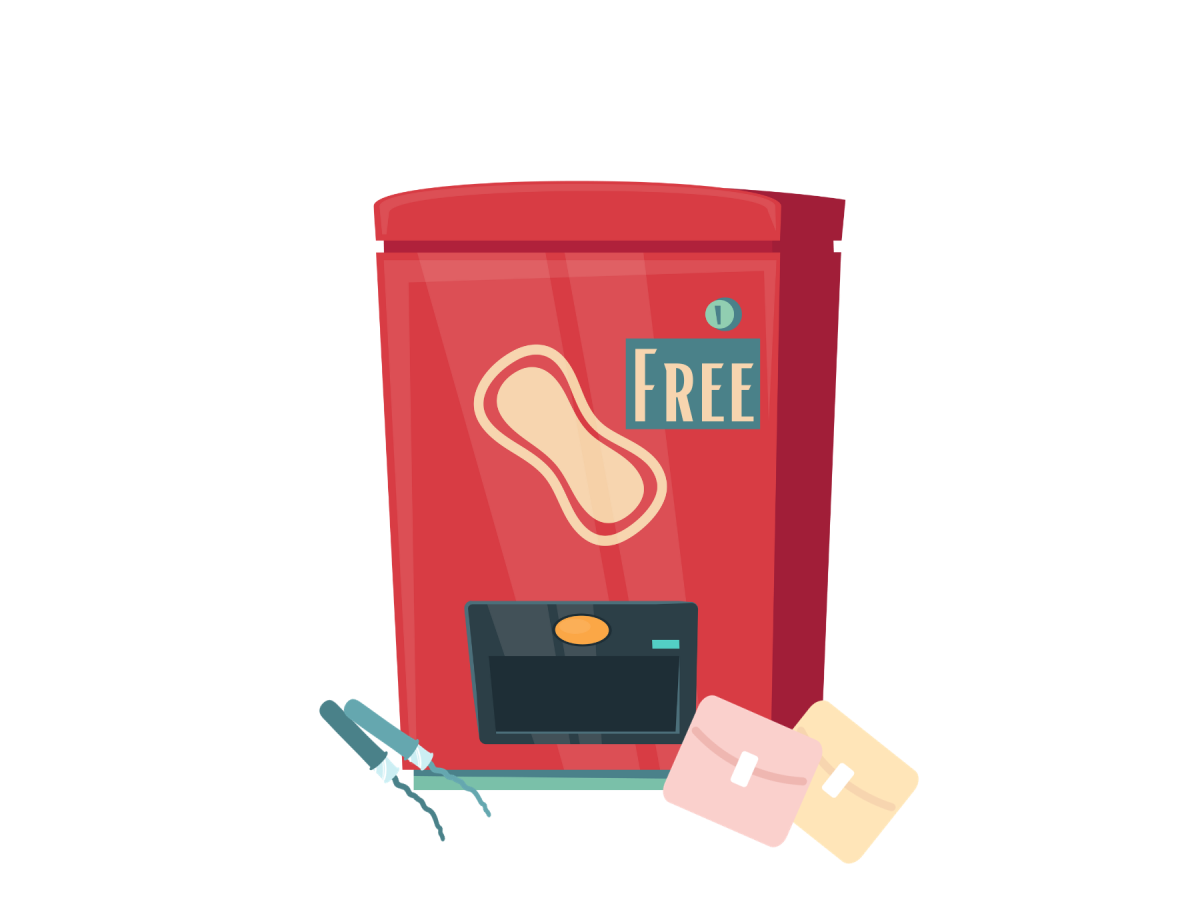Campus offers free menstrual products