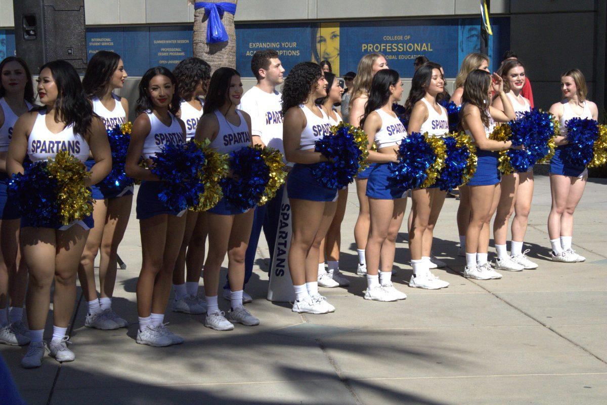 SJSU holds annual homecoming pep rally