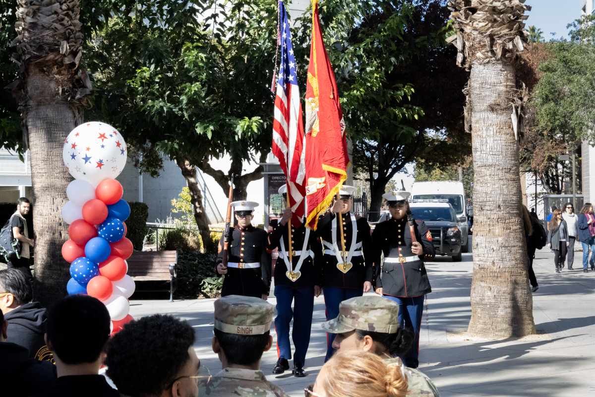 SJSU Observes Veterans Day