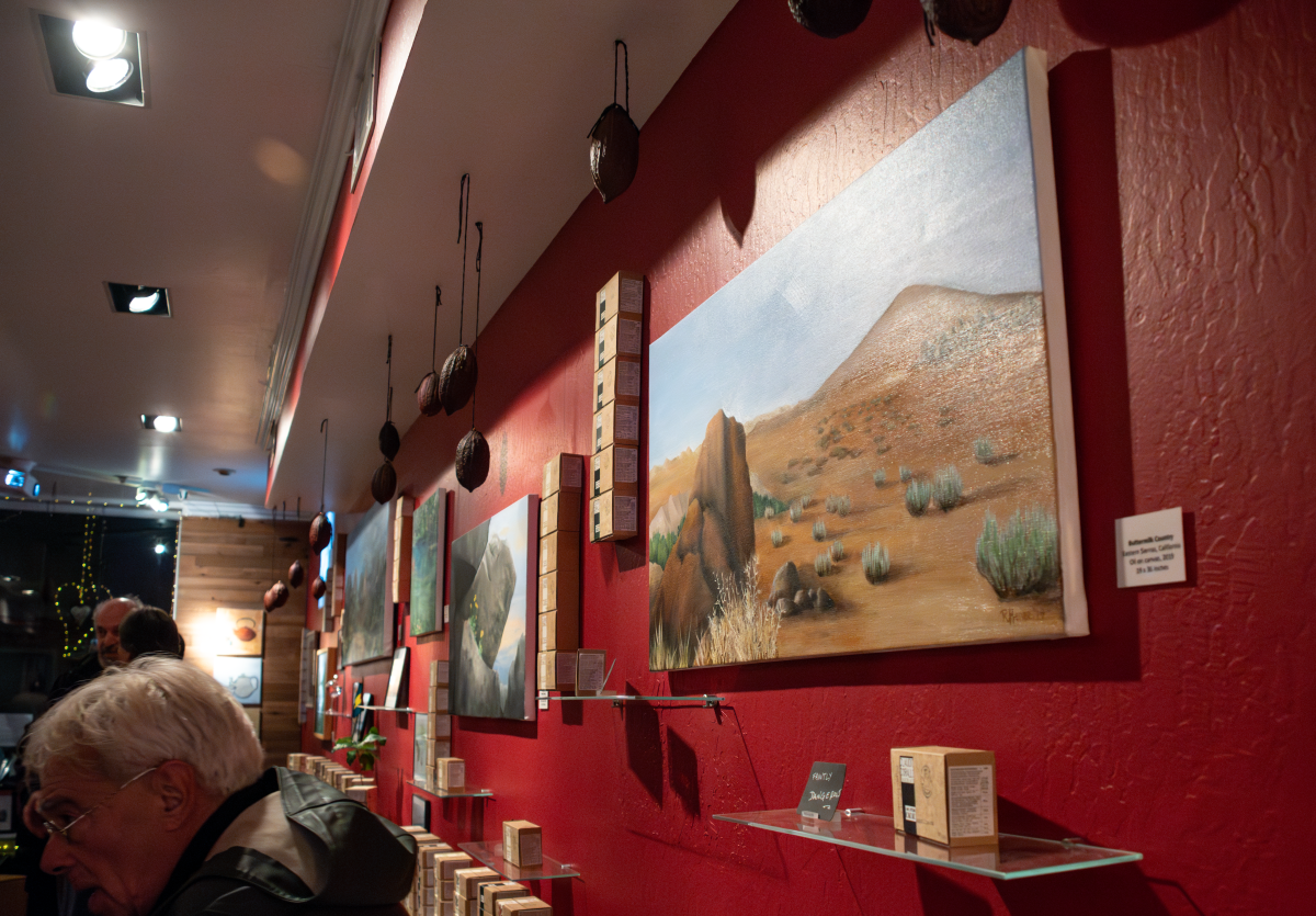 Henze makes chocolate and art meet
