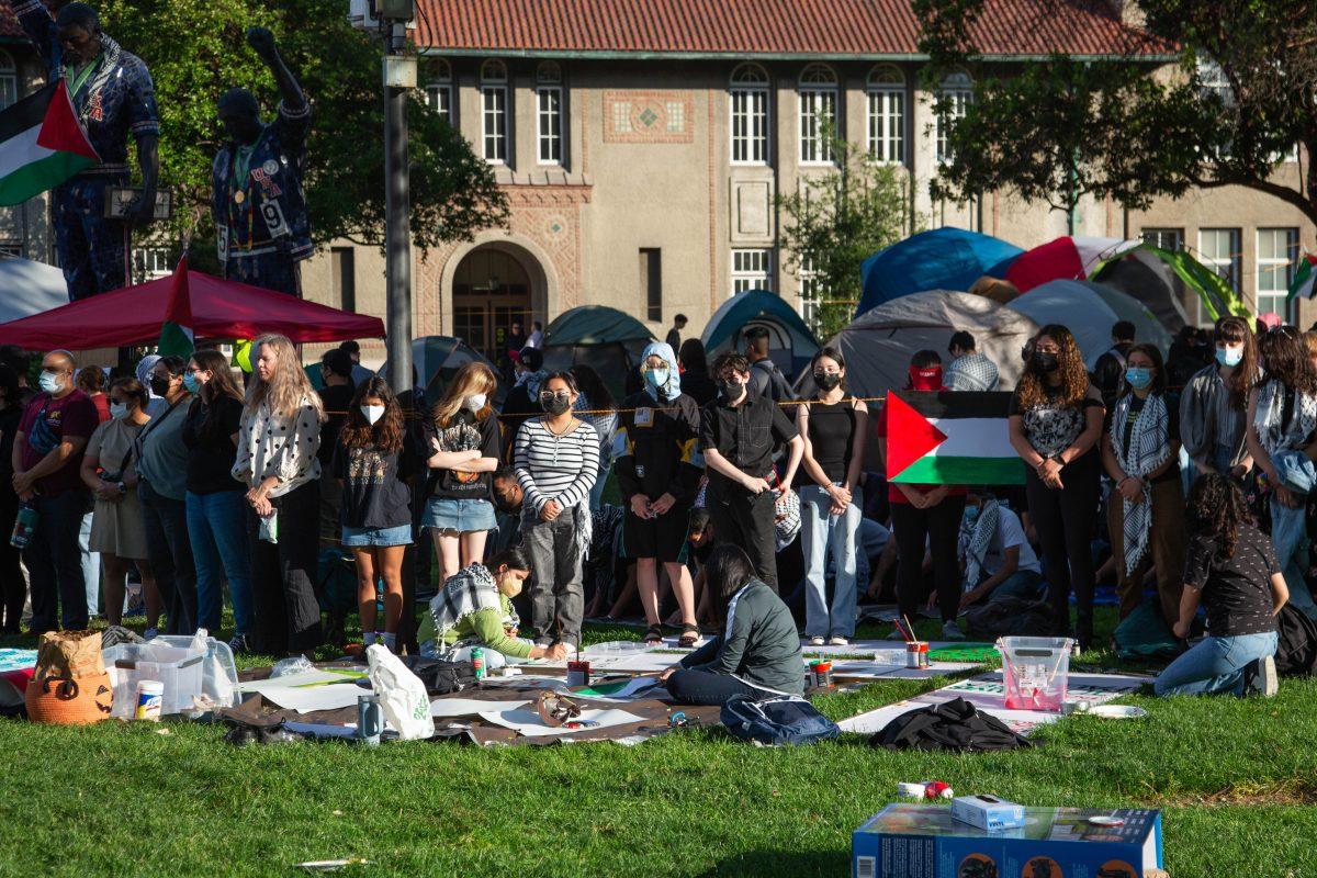 SJSU remains silent to encampment demands