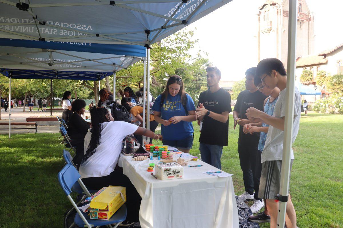 Student learn activism via senses