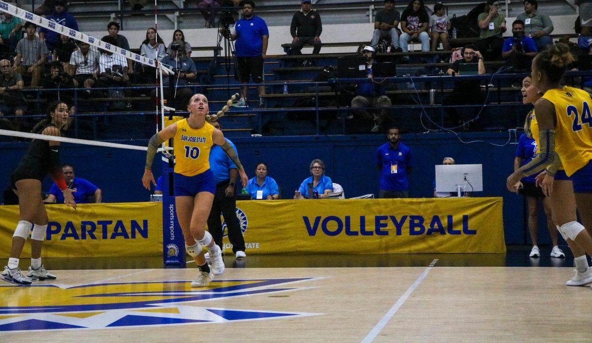 Brooke Slusser, a co-captain for SJSU women&#8217;s volleyball team, is one of the 12 plaintiffs involved in the lawsuit against SJSU's staff and the Mountain West Conference.