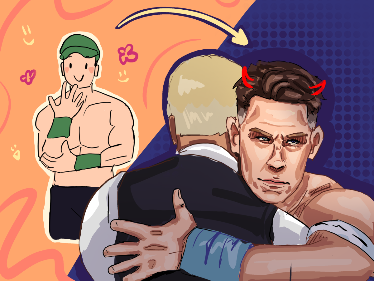 John Cena transforms into a bad guy
