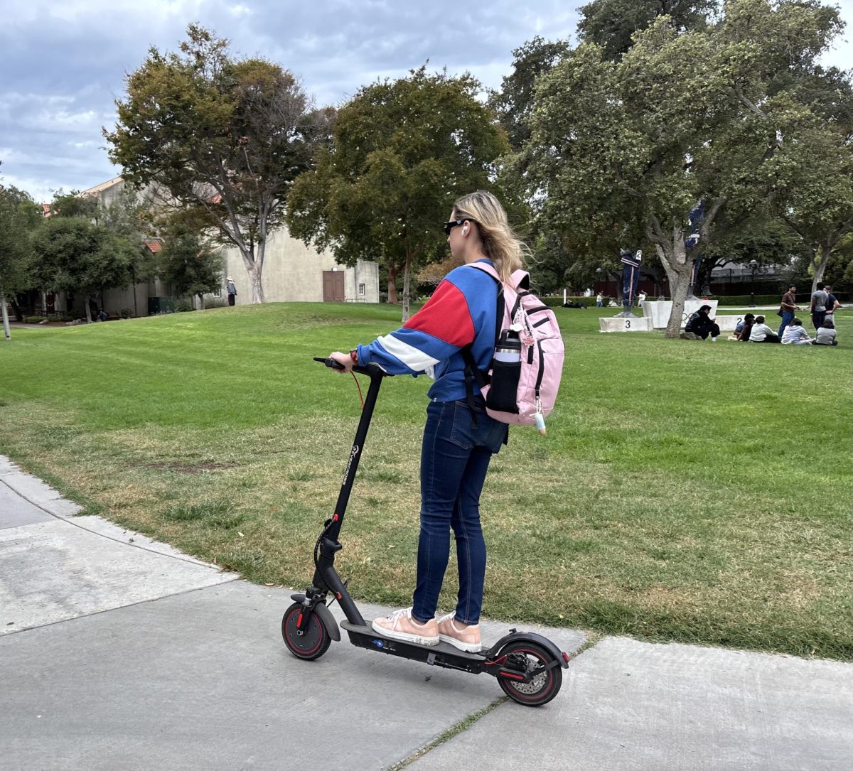Students need e-scooter etiquette