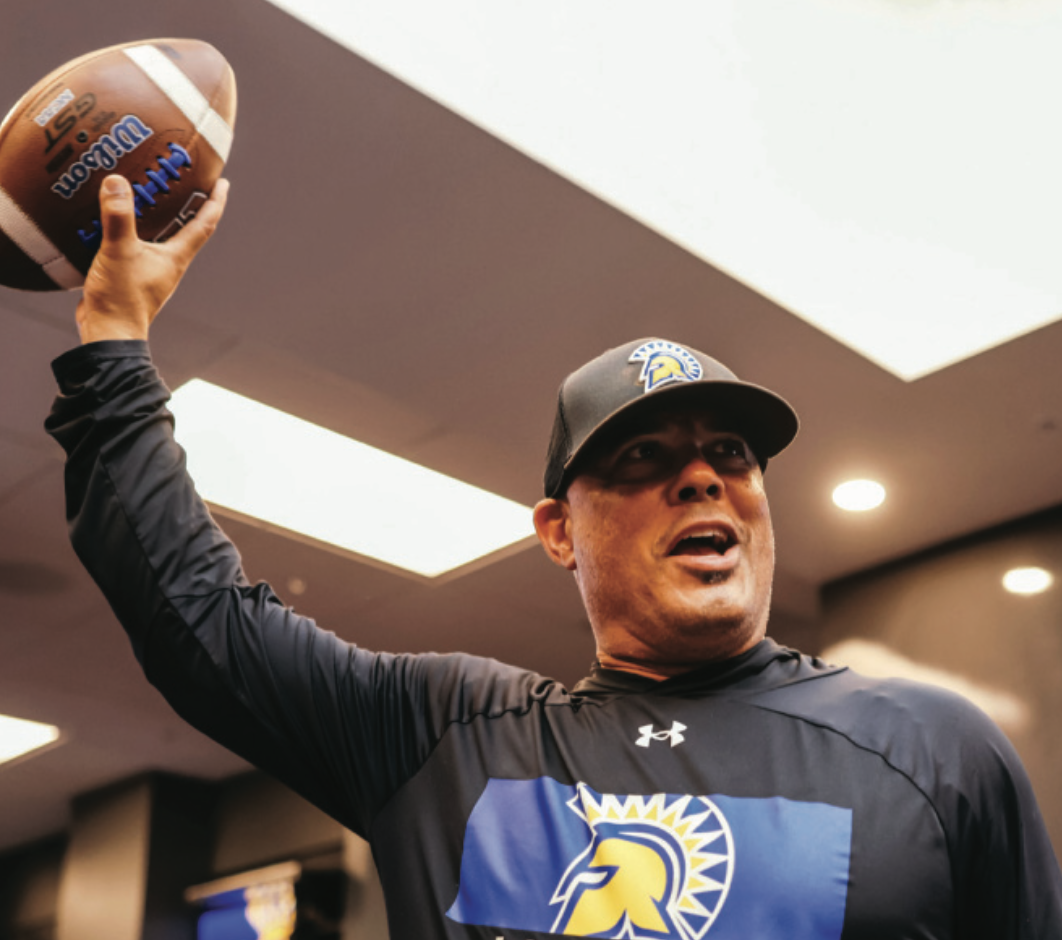 SJSU defensive coordinator Derrick Odum was fired on Monday. He spent nine seasons with the team.
