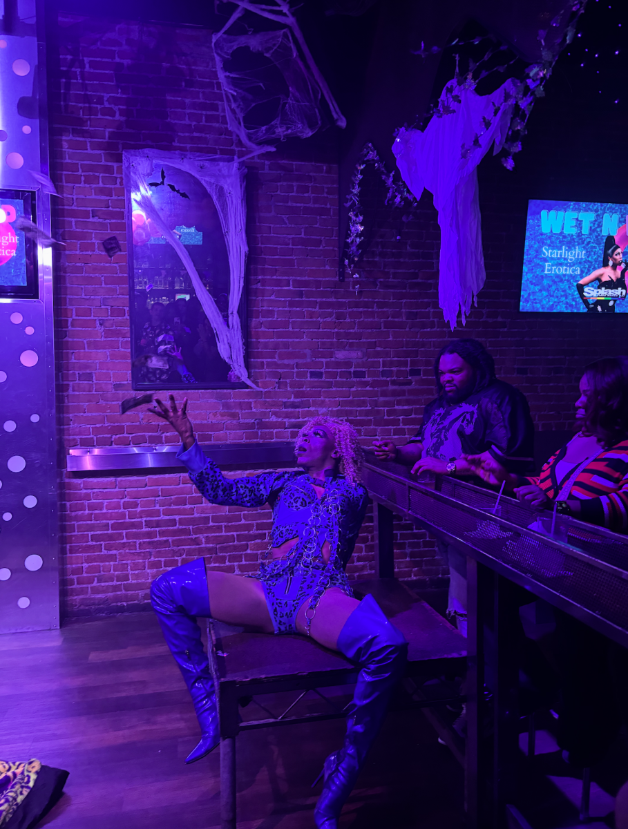 Starlight Erotica Fantasea, drag queen, uses her art as
a means to embody Black-queer representation. 